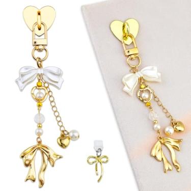 Imagem de Corrente de berloques Kindle Acessórios Kindle com plugue de poeira USB-C Tipo-C Berloque dourado para telefone E-Reader Berloques de livros para mulheres e homens, leitores, Kindles, decoração