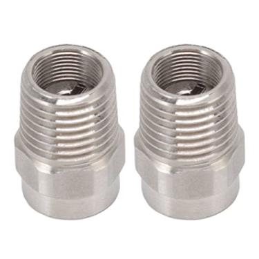 Imagem de Acouto 2 PCS G1/4 Rosca Macho Bico de Nebulização de Aço Inoxidável - Pulverizador de Atomização Rega, Resfriamento e Despoeiramento de Jardim | Multifuncional de Atomização para Jardim