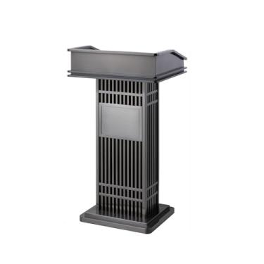 Imagem de Suporte de pódio de metal para igreja, pódio de púlpito de igreja, palestras antidigitais e processo de galvanização de pódios, grande armazenamento para escolas, escritórios, salas de aula, casas