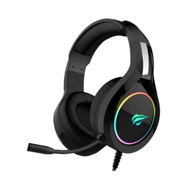 Imagem de Headset Gamer Havit H2232D RGB Com Microfone Flexível Preto
