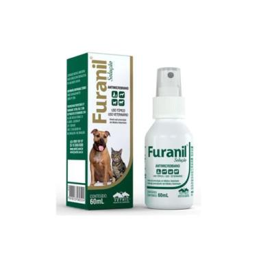 Imagem de Furanil Spray 60ml Cicatrizante e Antisséptico Vetnil
