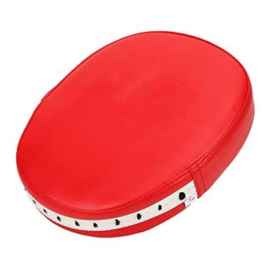 Imagem de LiebeWH Luvas de Boxe Sanda Training Target Taekwondo Pad, Punching Martial Arts Shield, Com Luvas de Boxe e Almofadas para Crianças Treinando de Taekwondo Almofada de Mão (Vermelho)