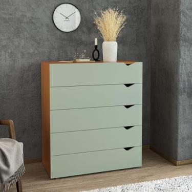 Imagem de Cômoda 5 Gavetas Porto Politorno Móveis