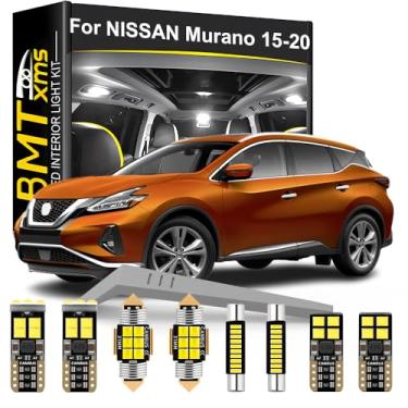 Imagem de Kit de luz interior LED de substituição para NISSAN Murano 2015 2016 2017 2018 2019 2020