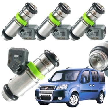 Imagem de 4 Bicos Injetores Doblô 1.8 Flex 2004 2005 2006 2007 2008 2009 2010 2011 2012 2013 2014 2015 2016 2017 2018 2019 Em Diante - IWP168 50103002