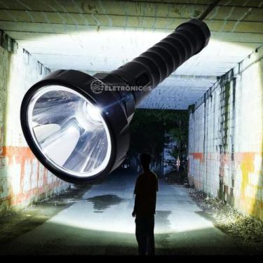 Imagem de Lanterna Holofote Potente Super Iluminação Bateria 1600mah - DP959C - 