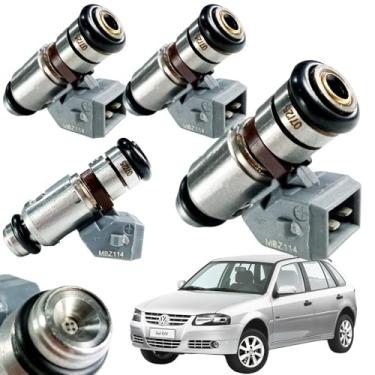 Imagem de 4 Bicos Injetores Gol G3 8V 1.8 Gasolina 2000 2001 2002 2003 Em Diante - 50101902, IWP114