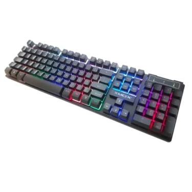 Imagem de Teclado Gamer Knup Kp-2043/a Qwerty Português Brasil Preto