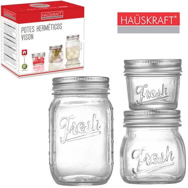 Imagem de POTES HERMÉTICOS VISON KAUSKRAFT