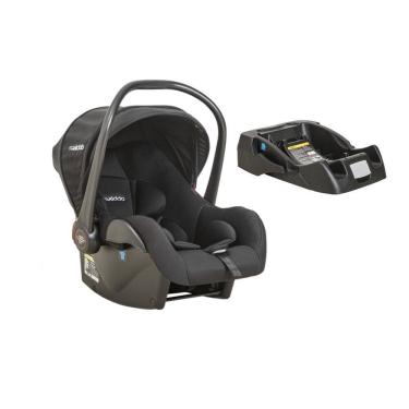 Imagem de kit Bebê Conforto Universal Preto e Base Para Carinhos kiddo