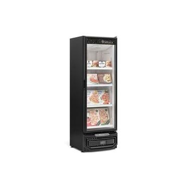 Imagem de Freezer Expositor Vertical 1 Porta GCVC45 Preto Gelopar 220V