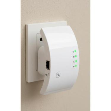 Imagem de Repetidor Wi-Fi 300Mbps 2.4GHz - Sinal Forte Em Toda Casa - Congratula