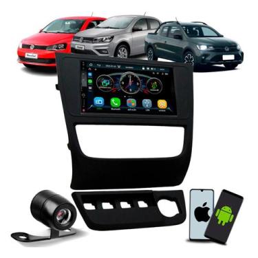 Imagem de Multimídia 7 Pol Bluetooth USB BT Com CarPlay e Android Auto Sem Fio M