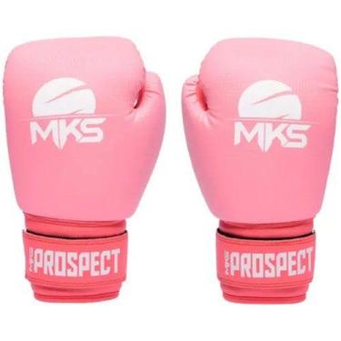 Imagem de Luva de Boxe/Muay Thai Prospect MKS - Rosa, 12 Oz
