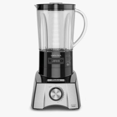 Imagem de Liquidificador 1400w 6 Lâminas Limpa Fácil Turbo 220v Philco Plq1430p,