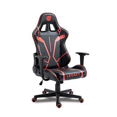 Imagem de Cadeira Gamer Legacy Series, Preto/Salmão