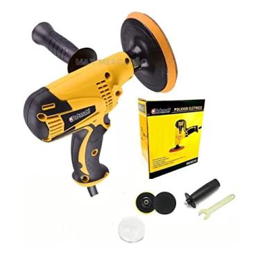 Imagem de Knakasaki Lixadeira Multifunções Automotiva 5 Polegadas Amarela 220V