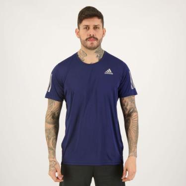 Imagem de Camiseta Adidas Own The Run Deep Marinho