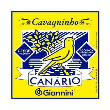 Imagem de Encordoamento Cavaquinho Canário GESCB