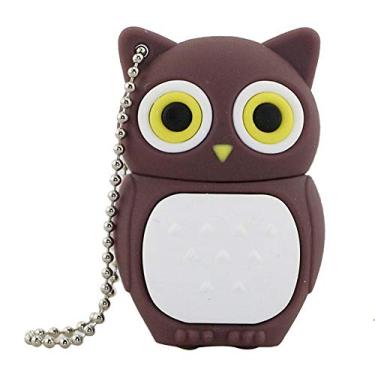 Imagem de 32GB Brown Owl Modelo PenDrive USB Flash Drive USB Disco USB 2.0 Memória USB Drive USB Flash Disk Memory Stick Pen Drive Disco USB