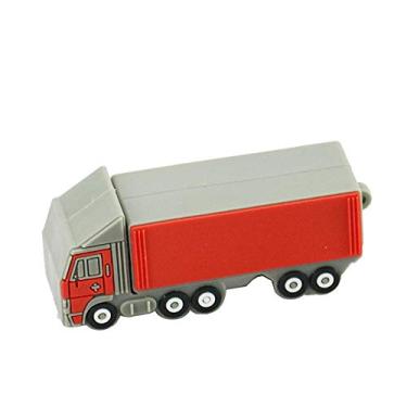 Imagem de 32 GB Modelo de caminhão cinza PenDrive USB Flash Drive Pen Drive U Disk Stick Flash Stick Flash Memory Sticks Pen Drive USB