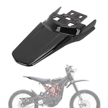 Imagem de JFG RACING Sur Ron Para-lama traseiro, para-lama traseiro de motocicleta de plástico para Surron Sur Ron Light Bee X/S Segway X260 X160 bicicleta elétrica de sujeira ebike preta