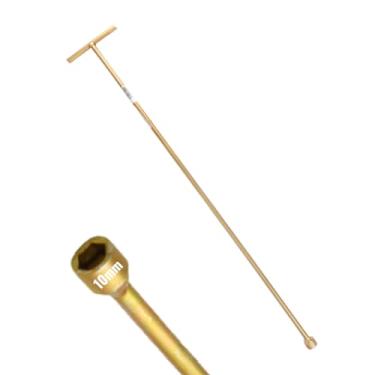 Imagem de Chave T Canhão 10mm Longa 62cm Para Parafuso Agitador Brastemp Consul Electrolux Eletrolux Reforçada