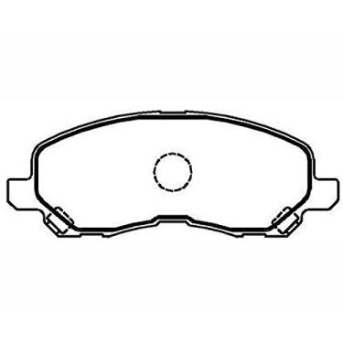 Imagem de Jogo De Pastilha De Freio Dianteira, Ecopads, H02243X_10920, Jeep: Compass 2011 2016 Ecopads ECO1405