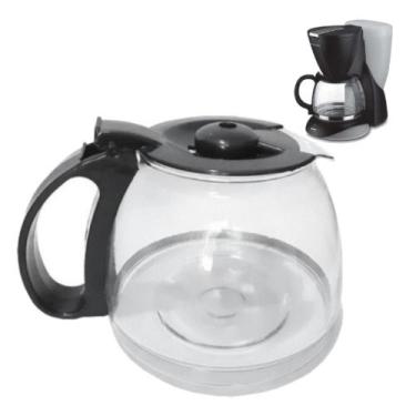 Imagem de Jarra Para Cafeteira Electrolux CMPRO 30 Cafés Preta