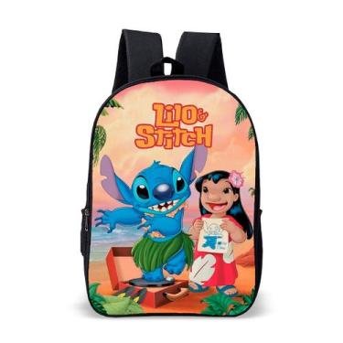 Imagem de Mochila Escolar Masculino Feminino Stitch Volta às Aulas - UseNerd, MS