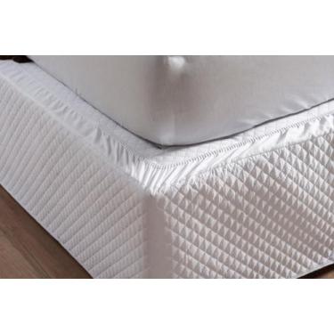 Imagem de Saia Box Cama Casal Queem Matelado Fabricação Própria - Beatriz Enxova