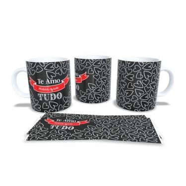 Imagem de Canecas Personalizadas Dia dos Namorados - Estampa Sublimada, Mod.87