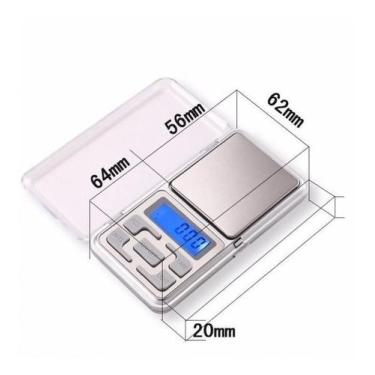 Imagem de Mini Balança Pocket Alta Precisão Digital 0,1G - Mh-200 - Pocket Scale