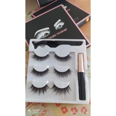 Imagem de Cilios Magneticos Com 2 Delineador E Pinça - Pronta Entrega - beaty be