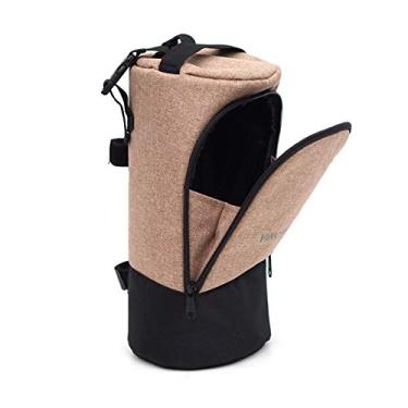 Imagem de Vincita Nova Bolsa de selim para bicicleta com alça para bicicleta dobrável – bolsa espaçosa, projetada para caber sob o assento da sua bicicleta dobrável, com amplo painel de abertura de zíper