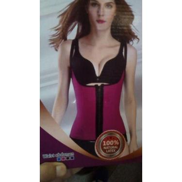 Imagem de Cinta Modeladora Colete Abdominal Hot Shape Feminina C/ Alça - Mrvenda