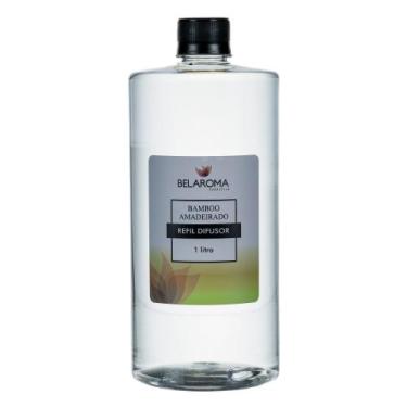 Imagem de Refil Difusor ambiente 1 LITRO BAMBOO AMADEIRADO - BELAROMA ESSÊNCIAS