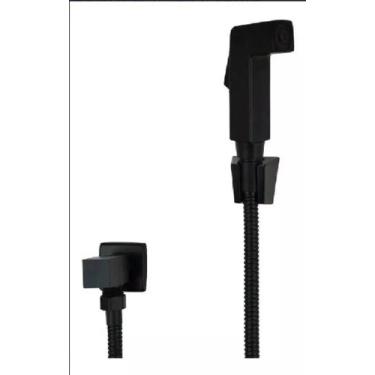 Imagem de Ducha higienica square black higiban