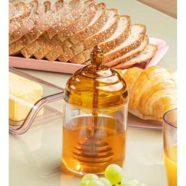Imagem de Mel Meleira Ambar 350ml Poliestireno Tampa & Pegador Gold Premium - Uz