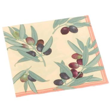 Imagem de Conjunto de 20 guardanapos de papel para almoço Entertaining with Caspari, amarelo