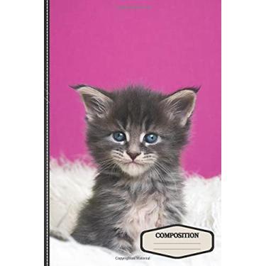 Imagem de Kitten Composition Notebook. Cat Composition Notebook. Kitty Composition Notebook. Cat Lover Composition Notebook. Furry Cat Composition Notebook: ... Cat Cover. Kitty Composition Notebook.