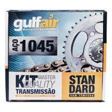 Imagem de kit Relação Transmissão NXR BROS 160 XRE 190 - Gulfair