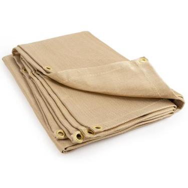 Imagem de Cobertor de Soldagem YESWELDER Heavy Duty em Fibra de Vidro - 122x183c