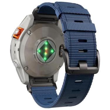 Imagem de Pulseira de Nylon Ajustável EKINGEEK para Garmin Fenix 7/6/5