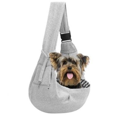 Imagem de Porta-Cães Sling Ajustável Riuja - Para Cães e Gatos Pequenos