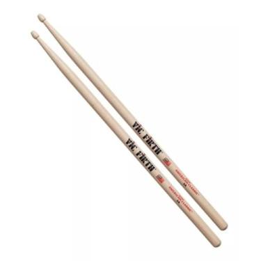 Imagem de Baqueta american classic 5a ponta de madeira vic firth