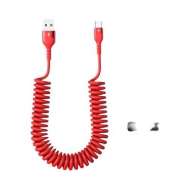 Imagem de Cabo USB Tipo C e Micro USB com Carregamento Rápido 66W 5A - Telescópi