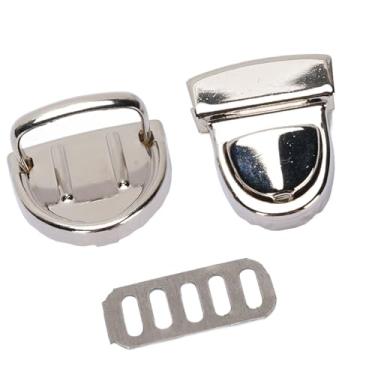 Imagem de 10 Conjuntos Com Fecho de Trava para Bolsa de Cinto, Trava de Polegar, Acessório Em Forma de Língua de Pato, Trava de Liga, Trava de Língua de Pato de 20 Mm para Caixa de Couro