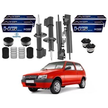 Imagem de Kit amortecedor dianteiro traseiro nakata fiat uno 1.0 2005 A 2013