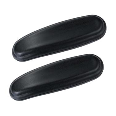 Imagem de MERIGLARE 2 peças cadeira de jogo para cadeira de substituição braço braço blocos pu pU sturdy conveniente montar acessórios esquerda e direita Universal